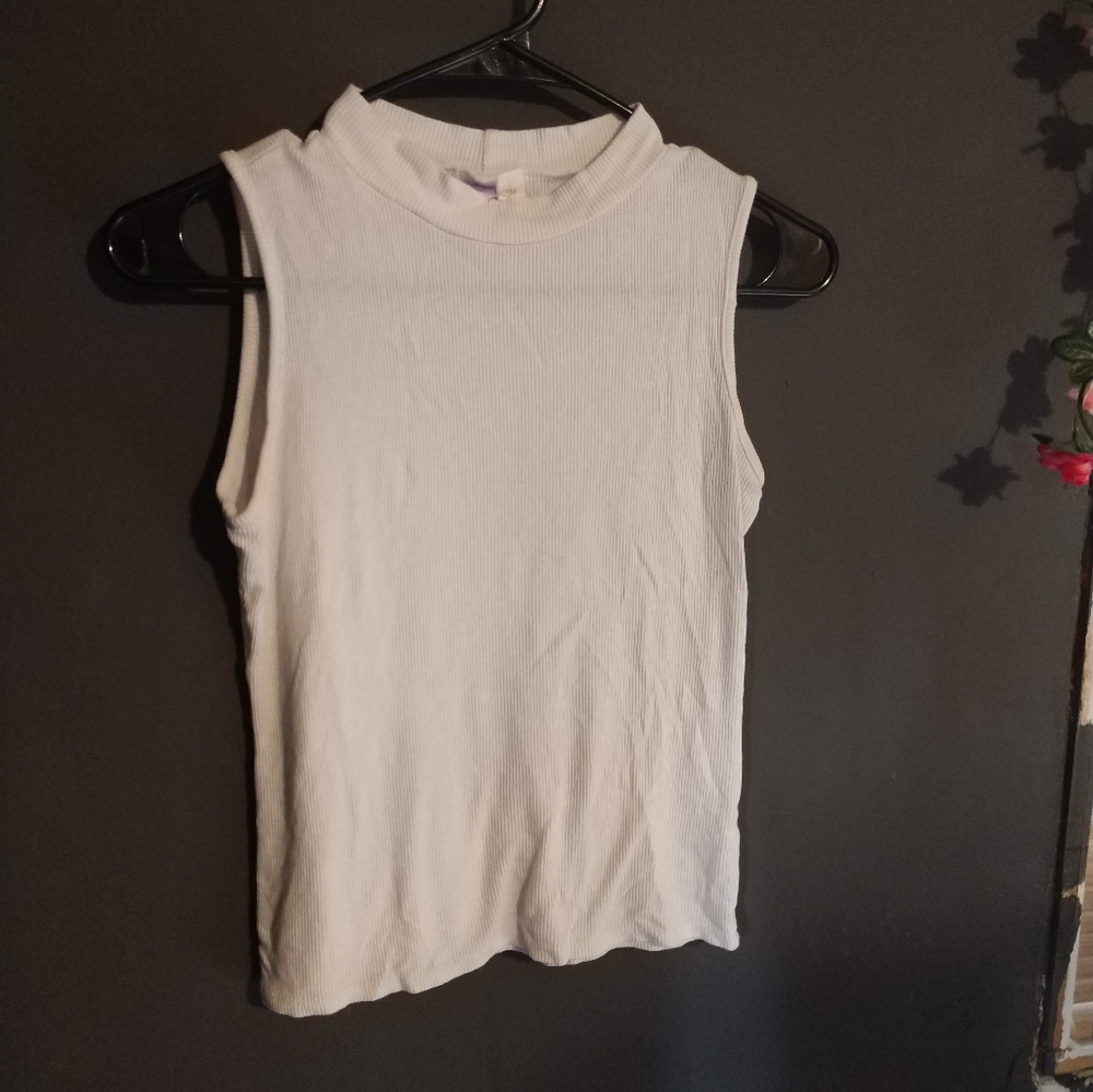 Alya Turtleneck Wife Beater Tank Top